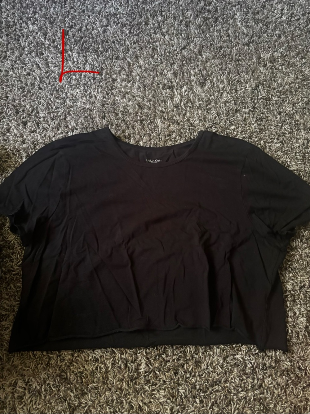 Calvin Klein Women’s Black Short Sleeve Crew Tee